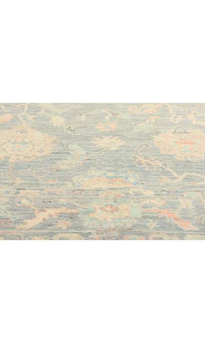 5 x 7 Colorful Pastel Oushak Rug 80883