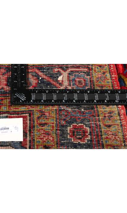 4 x 12 Vintage Persian Heriz Rug Runner 60247