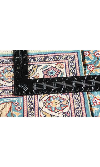 3 x 4 Vintage Turkish Silk Kayseri Tree of Life Prayer Rug 78777