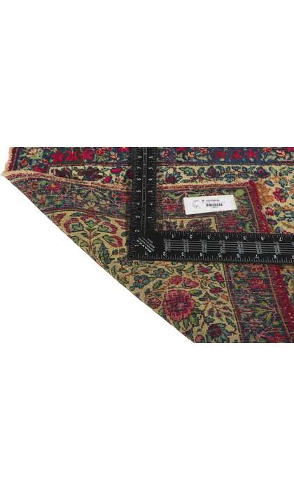 2 x 3 Antique Persian Kerman Rug 73227