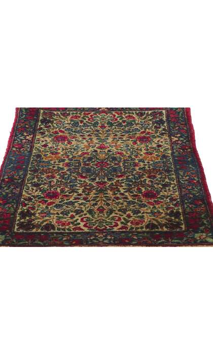 2 x 3 Antique Persian Kerman Rug 73227