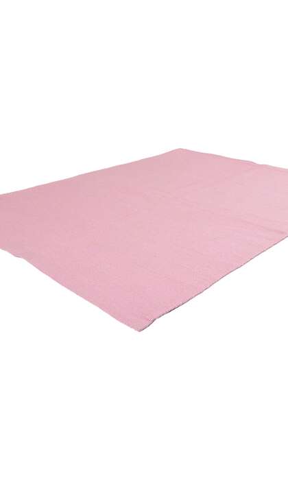 5 x 7 Swedish Inspired Pink Kilim Rug Scandinavian Modern Style 30688