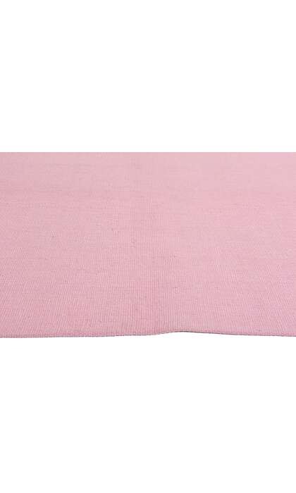 5 x 7 Swedish Inspired Pink Kilim Rug Scandinavian Modern Style 30689