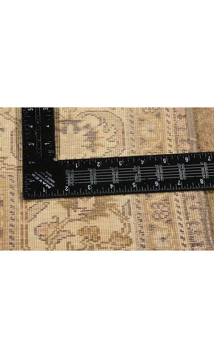 5 x 7 Vintage Brown Turkish Oushak Rug 52071