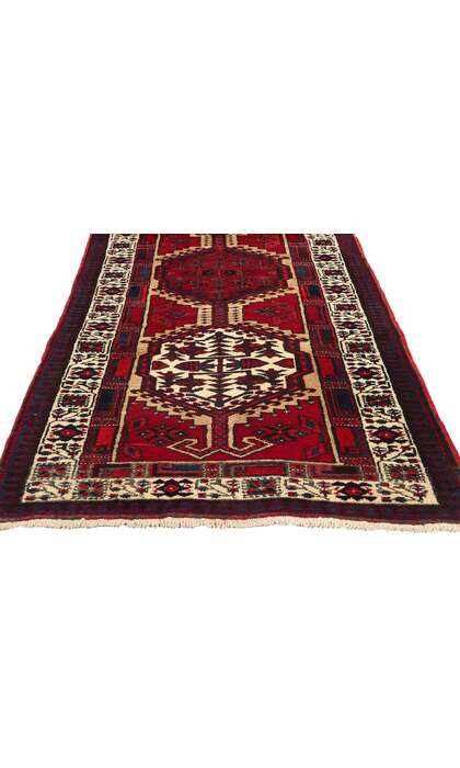 3 x 11 Vintage Persian Heriz Rug Runner 60245