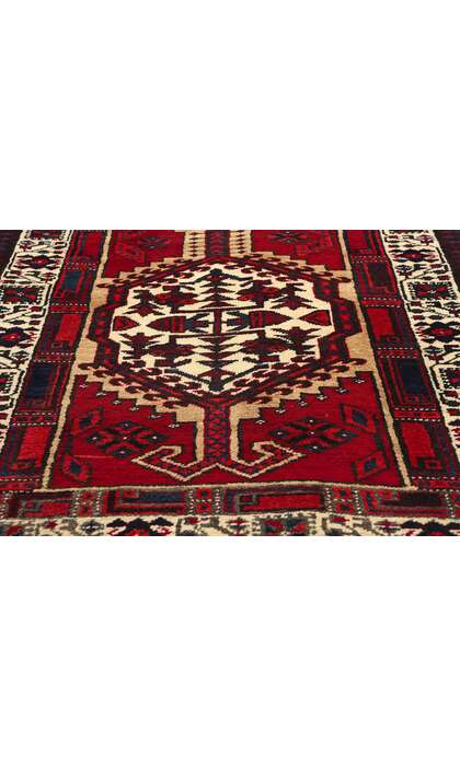 3 x 11 Vintage Persian Heriz Rug Runner 60245