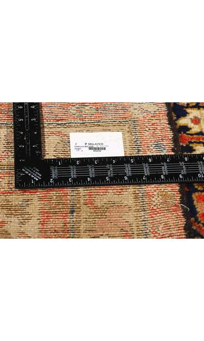 3 x 12 Vintage Persian Malayer Rug Runner 60232