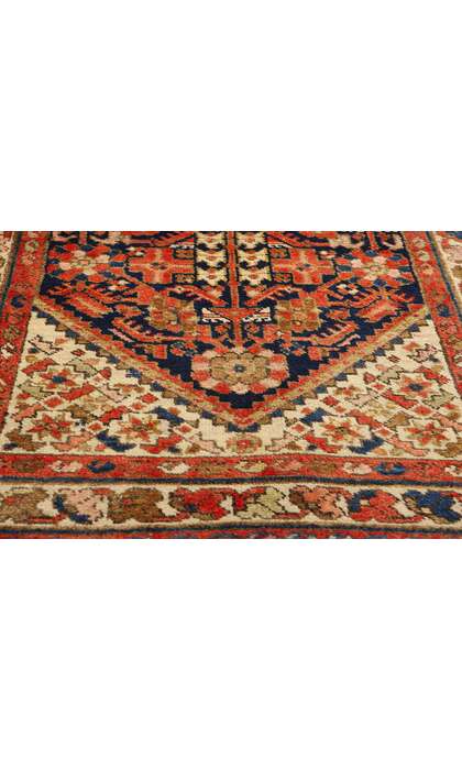 3 x 12 Vintage Persian Malayer Rug Runner 60232