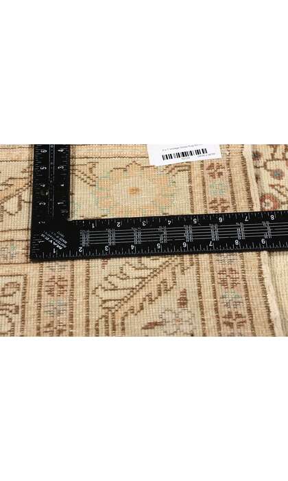 5 x 7 Vintage Neutral Earth-Tone Turkish Sivas Rug 52133