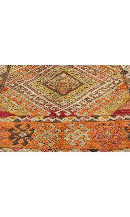 4 x 7 Vintage Turkish Oushak Rug 52300