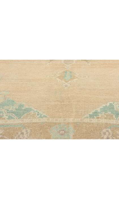 5 x 8 Vintage Pastel Turkish Oushak Rug 52957