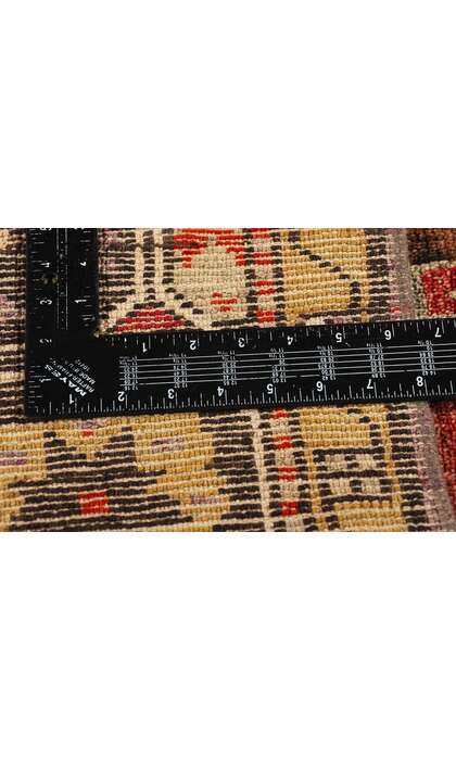 4 x 7 Vintage Red Turkish Oushak Rug 52293