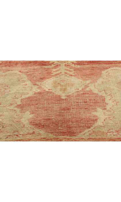 4 x 8 Vintage Red Turkish Oushak Rug 52070
