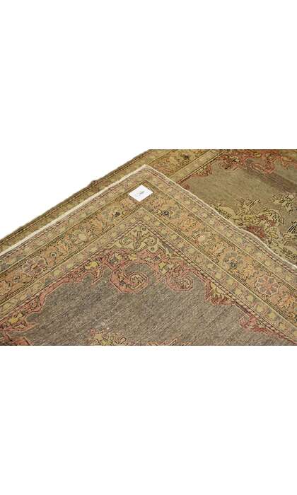 4 x 6 Antique Turkish Sivas Rug 73742