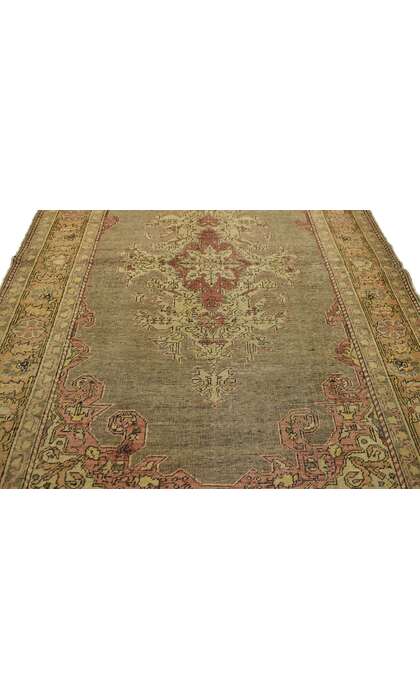 4 x 6 Antique Turkish Sivas Rug 73742
