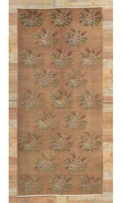 4 x 9 Vintage Turkish Sivas Rug 50907