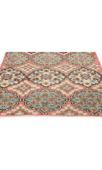 3 x 7 Zeki Muren Vintage Turkish Sivas Rug 52013