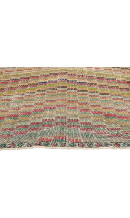 5 x 8 Zeki Muren Vintage Turkish Sivas Rug 51987