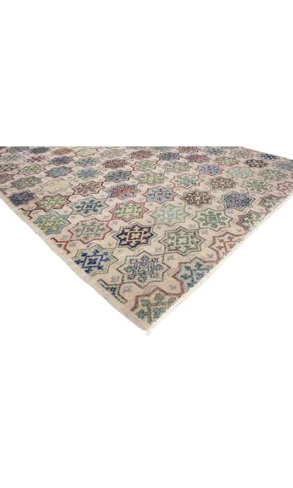 6 x 9 Distressed Vintage Turkish Sivas Rug 52005