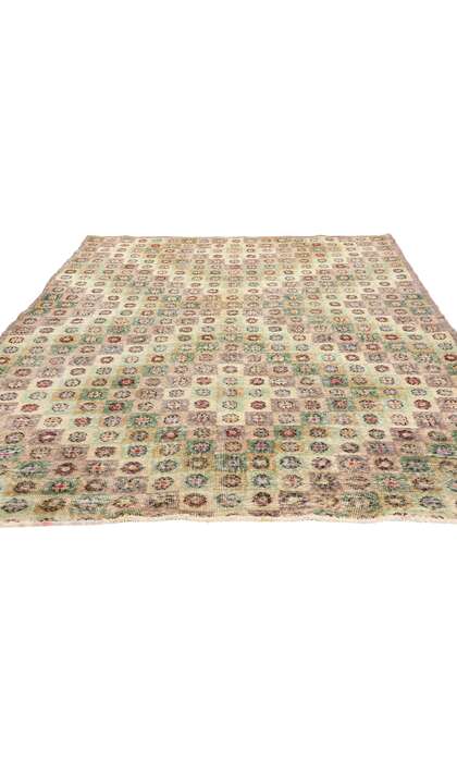 5 x 8 Zeki Muren Vintage Turkish Sivas Rug 51998