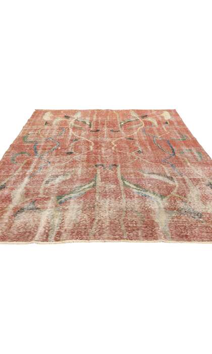 5 x 8 Zeki Muren Vintage Turkish Sivas Rug 52004