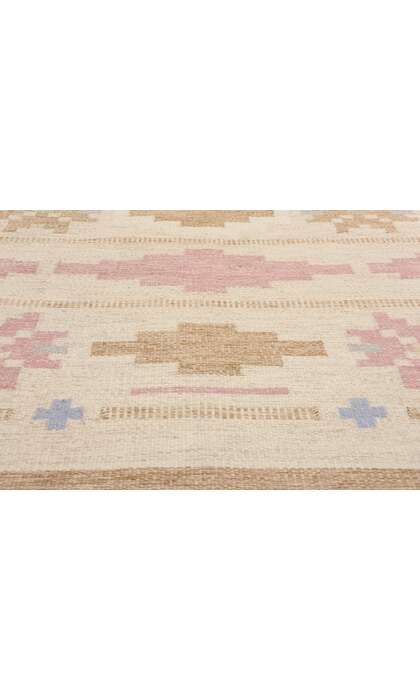 5 x 8 Anna Johanna Angstrom Vintage Swedish Rollakan Rug 78833