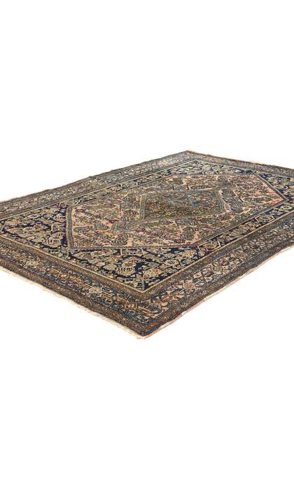 4 x 7 Antique Persian Bibikabad Rug 77710