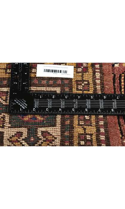 5 x 8 Antique Plum Caucasian Azerbaijan Tekke Rug 60892