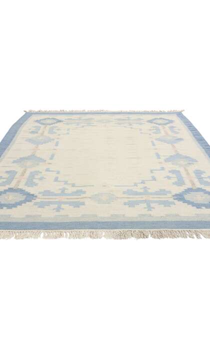 5 x 7 Gitt Grannsjo-Carlsson Vintage Swedish Rollakan Rug 78832