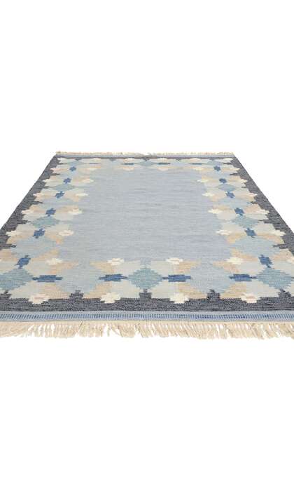 5 x 8 Svensk Hemslojd Vintage Swedish Rollakan Rug 78823