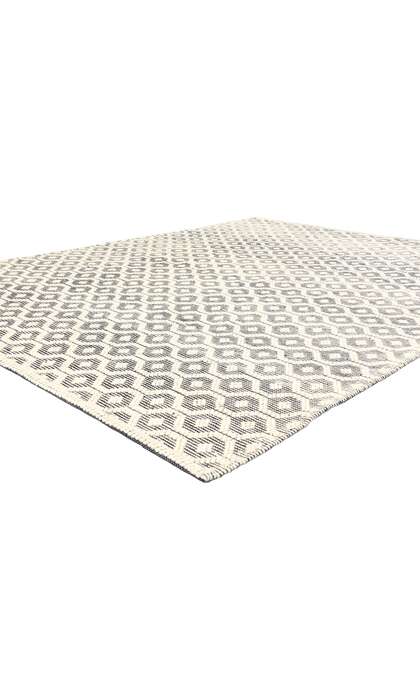 8 x 10 Moroccan Textured High-Low Kilim Rug 31009