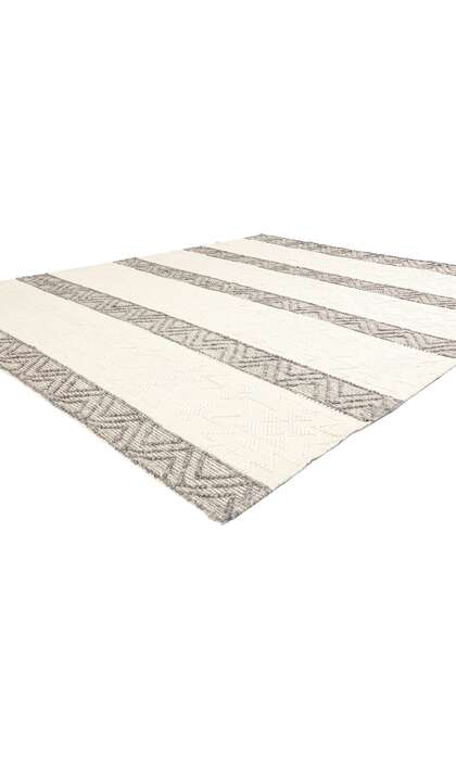 8 x 10 Moroccan Textured High-Low Kilim Rug 31010