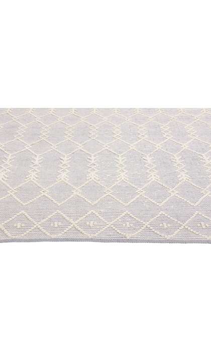 8 x 10 Moroccan Textured High-Low Kilim Rug 31017