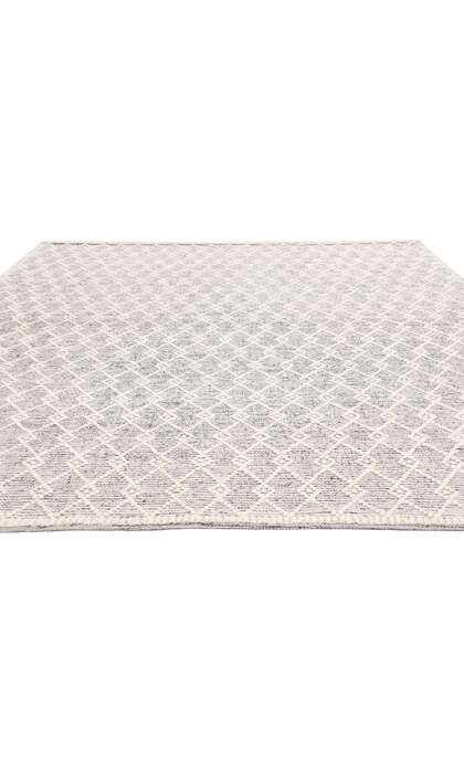 8 x 10 Moroccan Textured High-Low Kilim Rug 31018