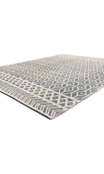 8 x 10 Moroccan Textured High Low Kilim Rug 31022