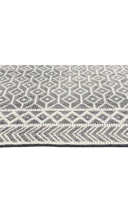 8 x 10 Moroccan Textured High Low Kilim Rug 31022