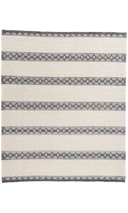 8 x 10 Moroccan Textured High Low Kilim Rug 31024