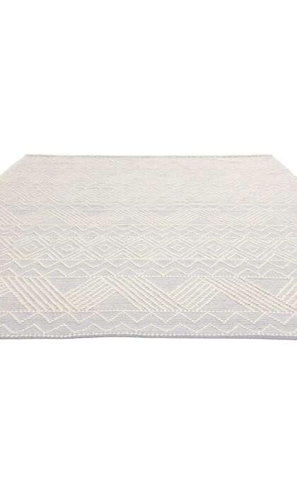 8 x 10 Moroccan Textured High-Low Kilim Rug 31025