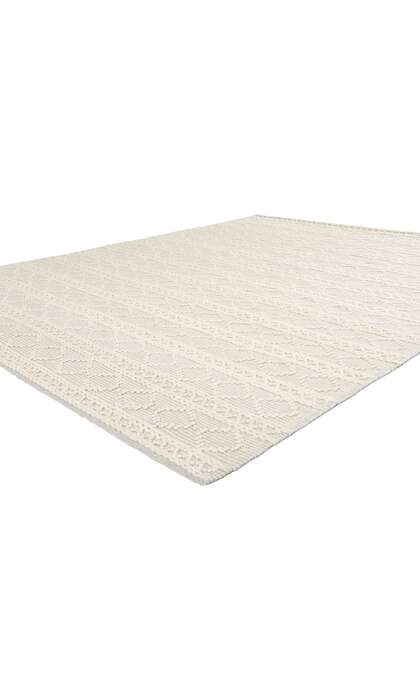 8 x 10 Moroccan Textured High-Low Kilim Rug 31032