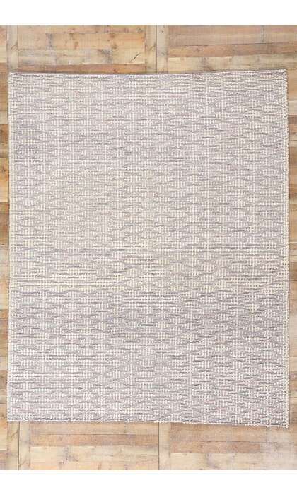 8 x 11 Moroccan Textured High Low Kilim Rug 31023