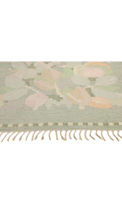 5 x 8 Ingegerd Silow Vintage Swedish Rollakan Rug 78836