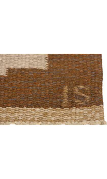 5 x 8 Ingegerd Silow Vintage Swedish Rollakan Rug 78815