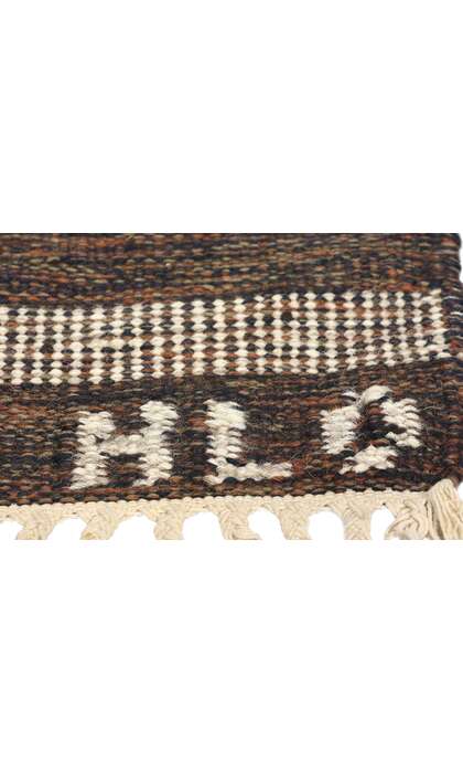 6 x 9 Kullaberg HLO Vintage Swedish Rollakan Rug 78834