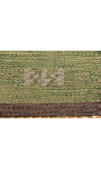4 x 7 Nils Nilsson Vintage Finnish Rollakan Rug 78825