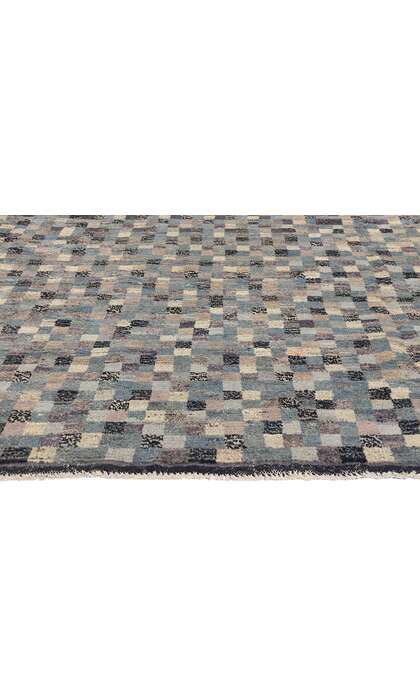 12 x 15 Modern Bauhaus Checkered Moroccan Rug 81053