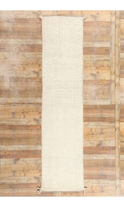 3 x 12 Organic Modern Boho Moroccan Rug 81075