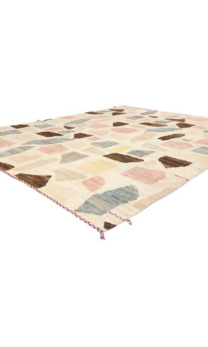 8 x 10 Organic Modern Moroccan Terrazzo Rug 81060