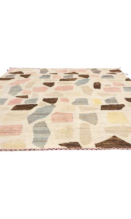 8 x 10 Organic Modern Moroccan Terrazzo Rug 81060