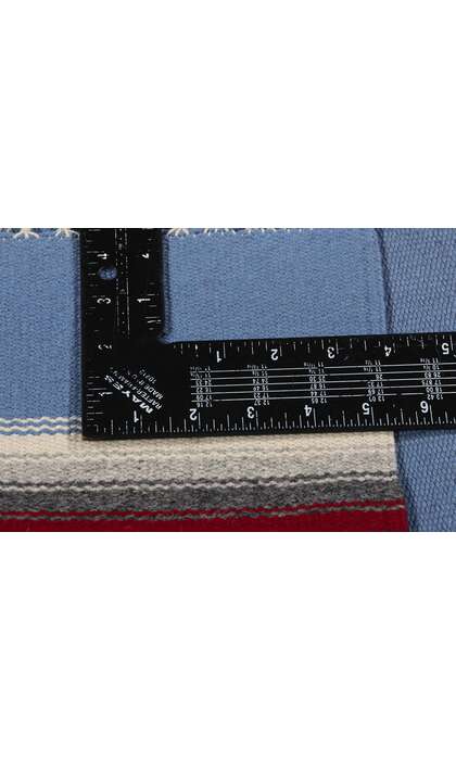 2 x 3 Vintage Blue New Mexico Chimayo Rug 78801