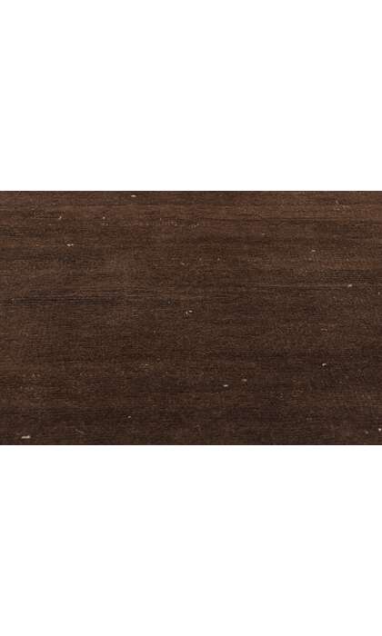 5 x 8 Vintage Dark Brown Turkish Moroccan Rug 77683